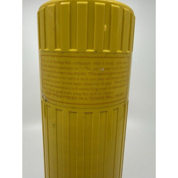 Gexco Tennis Ball Saver Pressurized Tennis Ball Storage For 3 Balls Made In USA - Picture 4 of 6